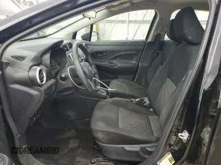 2024 Nissan Versa S with VIN 3N1CN8DVXRL877357, listed as a Copart auction lot 55453295 with 38,725 mi miles and Clean Title. Bid and sale history available at DreamBid. Image 7.