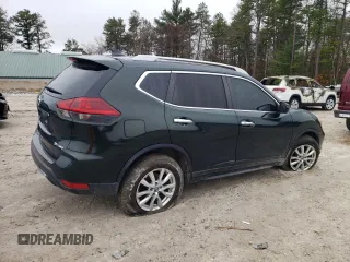 2019 Nissan Rogue SL with VIN 5N1AT2MV4KC802559, listed as a Copart auction lot 49827525 with 78,664 mi miles and Salvage Title. Bid and sale history available at carsss.com. Image 3.