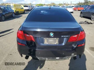 2015 BMW 5 Series 535i with VIN WBA5B1C5XFG127381, listed as a Copart auction lot 51338675 with 123,596 mi miles and Salvage Title. Bid and sale history available at carsss.com. Image 6.