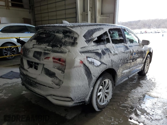 2017 Acura RDX w/Technology Pkg with VIN 5J8TB4H54HL004644, listed as a Copart auction lot 47737395 with 130,282 mi miles and Salvage Title. Bid and sale history available at carsss.com. Image 3.