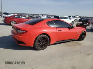 2017 Maserati GranTurismo Sport with VIN ZAM45VLA1H0221070, listed as a Copart auction lot 42373903 with 44,187 mi miles. Bid and sale history available at carsss.com. Image 3.