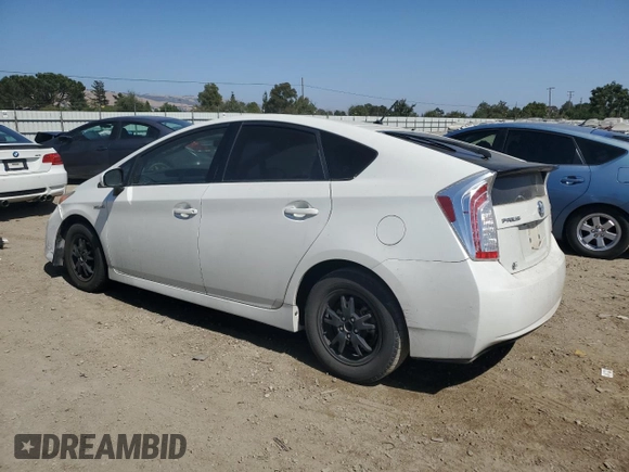 2015 Toyota Prius Four with VIN JTDKN3DU9F0475101, listed as a Copart auction lot 61966235 with 216,518 mi miles and Salvage title. Bid and sale history available at DreamBid. Image 2.