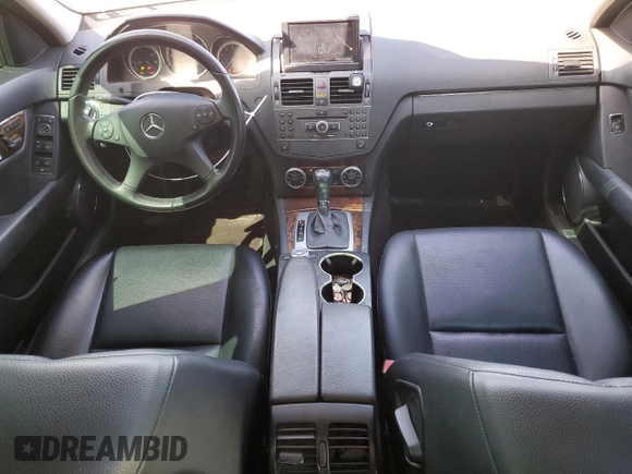2010 Mercedes-Benz C 300 Sport with VIN WDDGF8BB9AF448994, listed as a Copart auction lot 54906135 with 127,223 mi miles and Salvage Title. Bid and sale history available at carsss.com. Image 8.