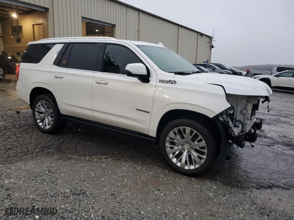 2021 Chevrolet Tahoe High Country with VIN 1GNSKTKL8MR152144, listed as a Copart auction lot 83862264 with 85,865 mi miles and Salvage Title. Bid and sale history available at carsss.com. Image 4.