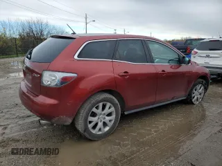 2007 Mazda CX-7 Sport with VIN JM3ER293370158676, listed as a Copart auction lot 81579654 with 130,682 mi miles and Salvage Title. Bid and sale history available at carsss.com. Image 3.