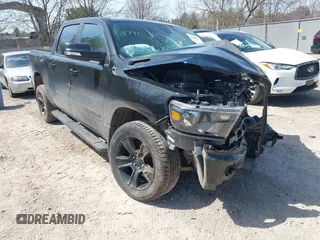2022 Ram 1500 Big Horn with VIN 1C6SRFFT5NN283063, listed as a IAAI auction lot 42028791 with Not provided miles and . Bid and sale history available at DreamBid. Image 1.