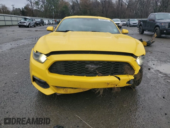 2015 Ford Mustang V6 with VIN 1FA6P8AMXF5402535, listed as a Copart auction lot 42999345 with 188,233 mi miles and Salvage Title. Bid and sale history available at DreamBid. Image 5.
