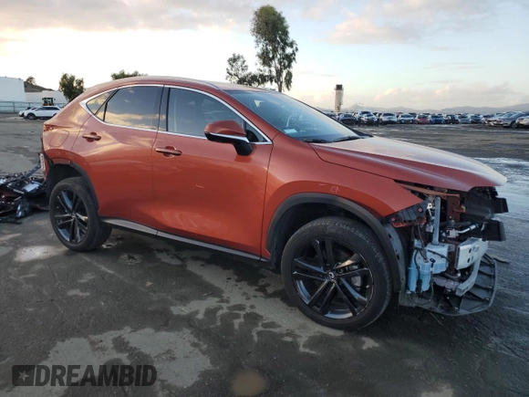 2022 Lexus NX with VIN JTJHKCFZ7N2008187, listed as a Copart auction lot 87308334 with 24,378 mi miles and Salvage Title. Bid and sale history available at carsss.com. Image 4.