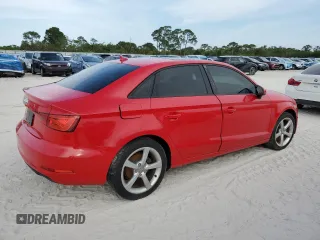 2015 Audi A3 Premium with VIN WAUACGFF6F1074961, listed as a Copart auction lot 57875045 with Not provided miles and Salvage title. Bid and sale history available at DreamBid. Image 3.