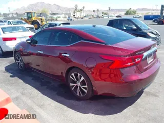 2017 Nissan Maxima SR with VIN 1N4AA6AP4HC456664, listed as a IAAI auction lot 42045759 with 51,264 mi miles. Bid and sale history available at carsss.com. Image 3.