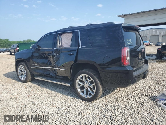 2020 GMC Yukon SLT with VIN 1GKS1BKC5LR105369, listed as a Copart auction lot 71971614 with 52,999 mi miles and Salvage Title. Bid and sale history available at DreamBid. Image 2.