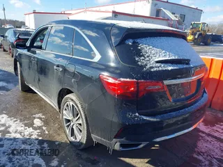 2017 Acura MDX w/Technology Pkg with VIN 5FRYD4H57HB006808, listed as a IAAI auction lot 41350211 with 164,719 mi miles. Bid and sale history available at carsss.com. Image 3.