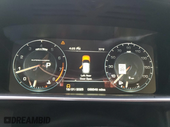 2016 Land Rover Range Rover Sport Autobiography with VIN SALWV2EF5GA571663, listed as a Copart auction lot 89187445 with 86,549 mi miles and Salvage title. Bid and sale history available at DreamBid. Image 9.