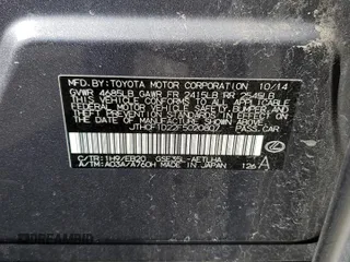 2015 Lexus IS 250 with VIN JTHCF1D22F5020807, listed as a Copart auction lot 48802575 with 106,707 mi miles and Salvage Title. Bid and sale history available at DreamBid. Image 12.