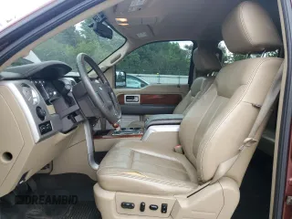 2009 Ford F-150 XL with VIN 1FTPW14V49FA35949, listed as a Copart auction lot 55382805 with 160,445 mi miles and Salvage title. Bid and sale history available at DreamBid. Image 7.