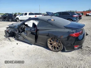 2018 Infiniti Q60 Luxe with VIN JN1EV7EK7JM343265, listed as a Copart auction lot 49832355 with 48,382 mi miles and Non Repairable. Bid and sale history available at carsss.com. Image 2.