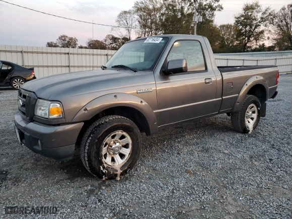 2007 Ford Ranger XL with VIN 1FTYR10U07PA78054, listed as a Copart auction lot 82716434 with 152,360 mi miles and Clean Title. Bid and sale history available at carsss.com. Image 1.