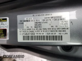 2015 Mazda Mazda5 Sport with VIN JM1CW2BL8F0190539, listed as a Copart auction lot 44108204 with 134,876 mi miles. Bid and sale history available at carsss.com. Image 13.