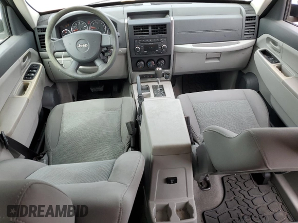 2008 Jeep Liberty Sport with VIN 1J8GN28K58W283952, listed as a Copart auction lot 53860535 with 177,813 mi miles and Salvage Title. Bid and sale history available at DreamBid. Image 8.