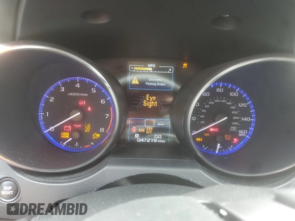 2019 Subaru Outback Limited with VIN 4S4BSENC1K3371376, listed as a Copart auction lot 60248615 with 47,219 mi miles and Salvage title. Bid and sale history available at DreamBid. Image 9.
