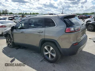 2019 Jeep Cherokee Limited with VIN 1C4PJMDX8KD286735, listed as a Copart auction lot 57758285 with 102,442 mi miles and Salvage title. Bid and sale history available at DreamBid. Image 2.