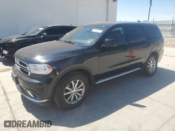 2017 Dodge Durango SXT with VIN 1C4RDJAG7HC643744, listed as a Copart auction lot 57668375 with 150,446 mi miles and Salvage title. Bid and sale history available at DreamBid. Image 1.