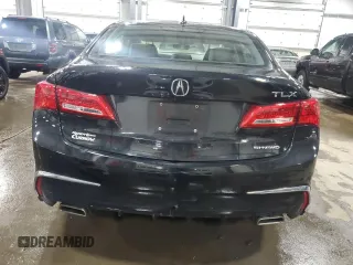 2020 Acura TLX w/Technology Pkg with VIN 19UUB3F43LA004051, listed as a Copart auction lot 47397835 with 55,765 mi miles and Salvage Title. Bid and sale history available at carsss.com. Image 6.