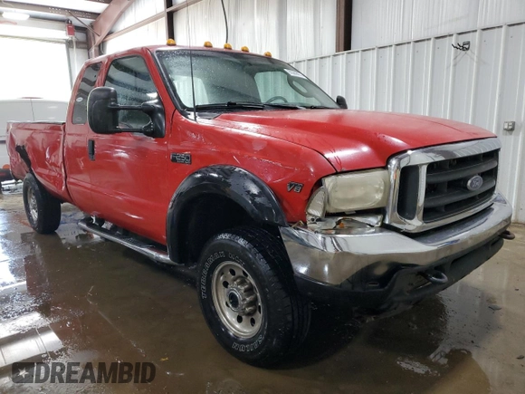 2003 Ford F-250 XL with VIN 1FTNX21L83ED52286, listed as a Copart auction lot 63369835 with 151,780 mi miles and Salvage title. Bid and sale history available at DreamBid. Image 4.