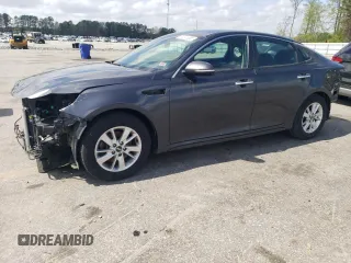 2016 Kia Optima LX with VIN KNAGT4L31G5110360, listed as a Copart auction lot 51341955 with 168,819 mi miles and Salvage Title. Bid and sale history available at carsss.com. Image 1.