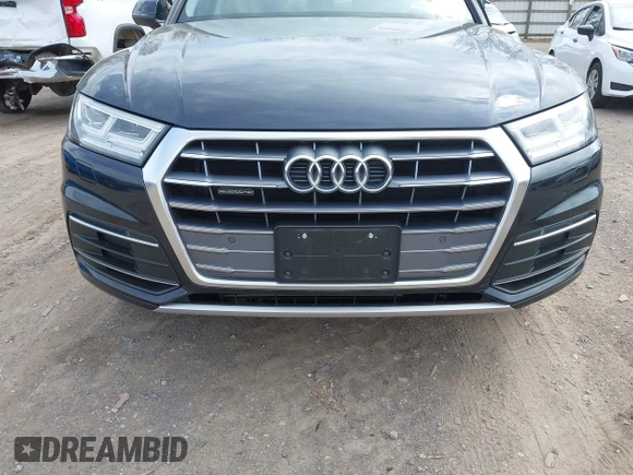 2019 Audi Q5 Premium Plus with VIN WA1BNAFY9K2144483, listed as a IAAI auction lot 41898239 with 54,676 mi miles. Bid and sale history available at carsss.com. Image 12.