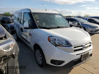 2017 Ram ProMaster City Cargo Tradesman SLT with VIN ZFBERFBB7H6E06837, listed as a Copart auction lot 44819214 with 60,530 mi miles and . Bid and sale history available at DreamBid. Image 4.