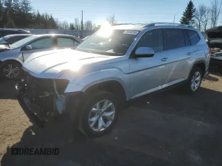 2018 Volkswagen Atlas SE z VIN 1V2DP2CA2JC592643, wystawiony jako Copart lot #79659244 z przebiegiem 93 690 mil mil oraz Szkoda całkowita • Salvage title. Historia ofert i sprzedaży dostępna na DreamBid. Obrazek 1.
