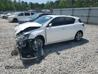 2017 Lexus CT 200h with VIN JTHKD5BH8H2296963, listed as a Copart auction lot 52491595 with Not provided miles and Salvage title. Bid and sale history available at DreamBid. Image 1.