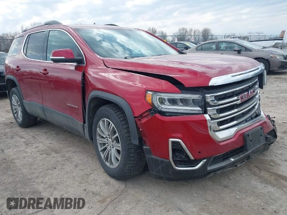 2021 GMC Acadia SLE with VIN 1GKKNRLS3MZ176171, listed as a IAAI auction lot 41822243 with 40,519 mi miles. Bid and sale history available at carsss.com. Image 1.