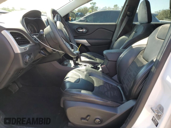 2022 Jeep Cherokee X with VIN 1C4PJMCX0ND522512, listed as a Copart auction lot 47034865 with 45,390 mi miles and Salvage Title. Bid and sale history available at carsss.com. Image 7.