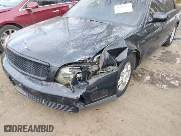 2003 Cadillac DeVille with VIN 1G6KD54Y33U126184, listed as a IAAI auction lot 41385354 with 83,982 mi miles. Bid and sale history available at carsss.com. Image 6.