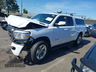 2022 Ram 1500 Big Horn with VIN 1C6SRFBT9NN397346, listed as a IAAI auction lot 42327129 with Not provided miles and . Bid and sale history available at DreamBid. Image 14.