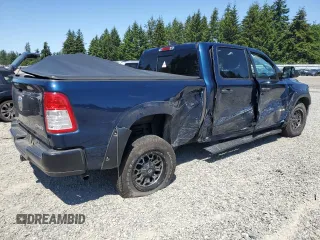 2019 Ram 1500 Tradesman z VIN 1C6SRFNTXKN651198, wystawiony jako Copart lot #58806495 z przebiegiem 61 082 mil mil oraz Szkoda całkowita • Salvage title. Historia ofert i sprzedaży dostępna na DreamBid. Obrazek 3.