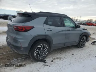 2025 Chevrolet TrailBlazer RS with VIN KL79MTSL9SB035855, listed as a Copart auction lot 88289855 with 3,389 mi miles and Salvage Title. Bid and sale history available at carsss.com. Image 3.