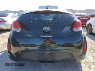 2016 Hyundai Veloster with VIN KMHTC6AD9GU274319, listed as a Copart auction lot 45099593 with 58,917 mi miles. Bid and sale history available at carsss.com. Image 6.