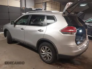 2014 Nissan Rogue SV with VIN 5N1AT2MV4EC838109, listed as a IAAI auction lot 41696736 with 148,761 mi miles and . Bid and sale history available at carsss.com. Image 3.