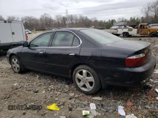 2003 Acura TL Type S with VIN 19UUA56863A017216, listed as a Copart auction lot 46804045 with 207,769 mi miles and Salvage Title. Bid and sale history available at carsss.com. Image 2.