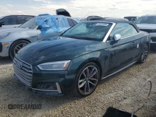 2018 Audi S5 Prestige z VIN WAU24GF53JN010760, wystawiony jako Copart lot #75024294 z przebiegiem Nie podano mil oraz Szkoda całkowita • Salvage title. Historia ofert i sprzedaży dostępna na DreamBid. Obrazek 1.