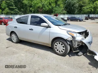 2017 Nissan Versa SV with VIN 3N1CN7AP5HL896798, listed as a Copart auction lot 61731915 with 142,229 mi miles and Salvage title. Bid and sale history available at DreamBid. Image 4.
