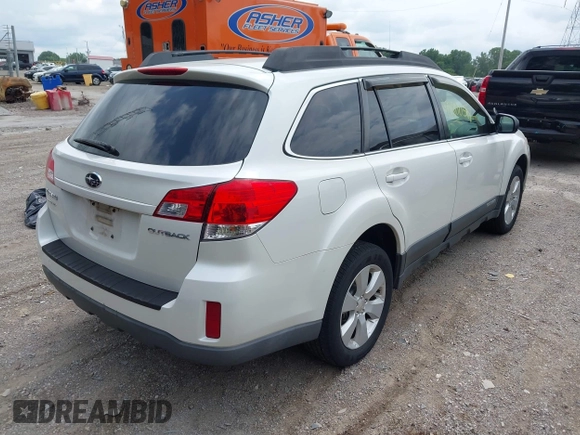 2010 Subaru Outback Premium All-Weather Anniversary with VIN 4S4BRCCCXA3354190, listed as a IAAI auction lot 42800564 with 157,852 mi miles and . Bid and sale history available at DreamBid. Image 4.