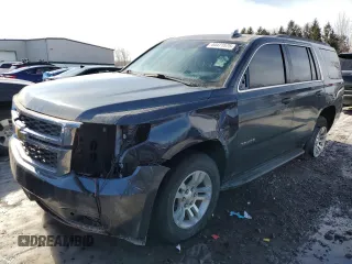 2019 Chevrolet Tahoe LS z VIN 1GNSKAKC6KR121864, wystawiony jako Copart lot #44471575 z przebiegiem Nie podano mil oraz Czysty tytuł • Clean title. Historia ofert i sprzedaży dostępna na DreamBid. Obrazek 1.