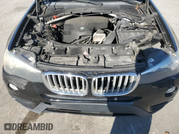 2016 BMW X3 sDrive28i with VIN 5UXWZ7C50G0M83790, listed as a Copart auction lot 49146635 with 201,172 mi miles and Clean Title. Bid and sale history available at DreamBid. Image 12.