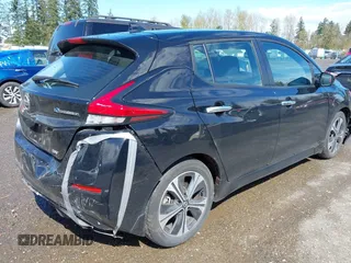 2019 Nissan LEAF SV z VIN 1N4AZ1CPXKC320748, wystawiony jako IAAI lot #41953264 z przebiegiem 35 080 mil mil oraz . Historia ofert i sprzedaży dostępna na DreamBid. Obrazek 4.