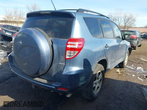 2010 Toyota RAV4 with VIN 2T3BK4DV0AW029334, listed as a IAAI auction lot 41650110 with 233,090 mi miles. Bid and sale history available at carsss.com. Image 4.