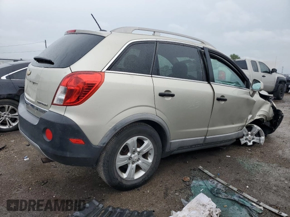 2013 Chevrolet Captiva Sport LS with VIN 3GNAL2EK2DS627418, listed as a Copart auction lot 64761184 with 82,313 mi miles and Salvage Title. Bid and sale history available at DreamBid. Image 3.